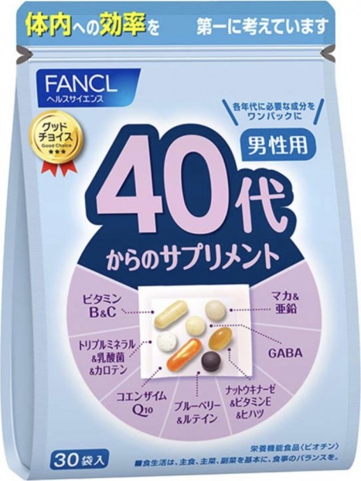 Fancl 40  Комплекс витаминов для мужчин 