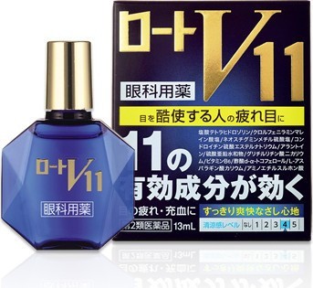 Японские капли для глаз Rohto Activ 11